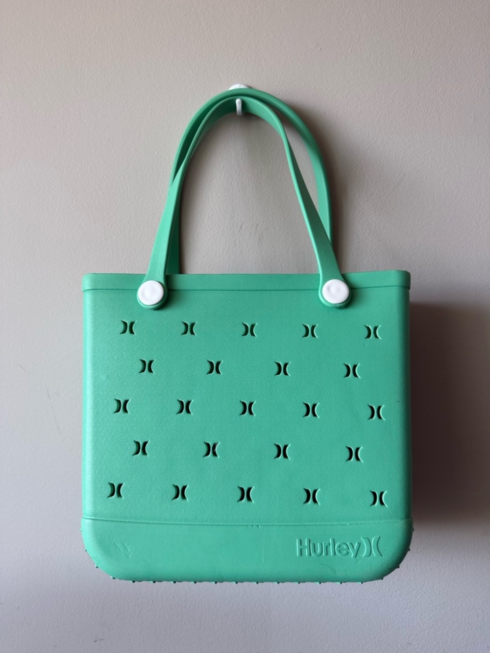Hurley Rubber Tote Bag – Mint Gree
